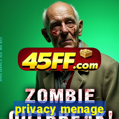 privacy menage